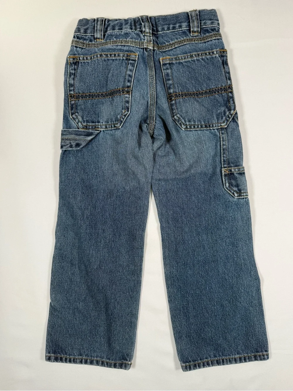 PLACE Boys Utility‎ Carpenter Jeans 5 Wide Leg Skater Y2K Denim Cargo Workwear